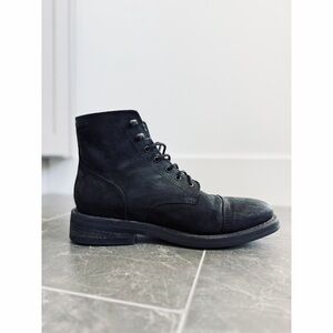 Thursday Boot Company Captain Matte Black Men's Lace Up Boots